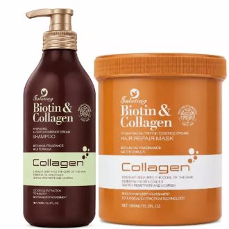 شامپو و ماسک مو Biotin & Collagen