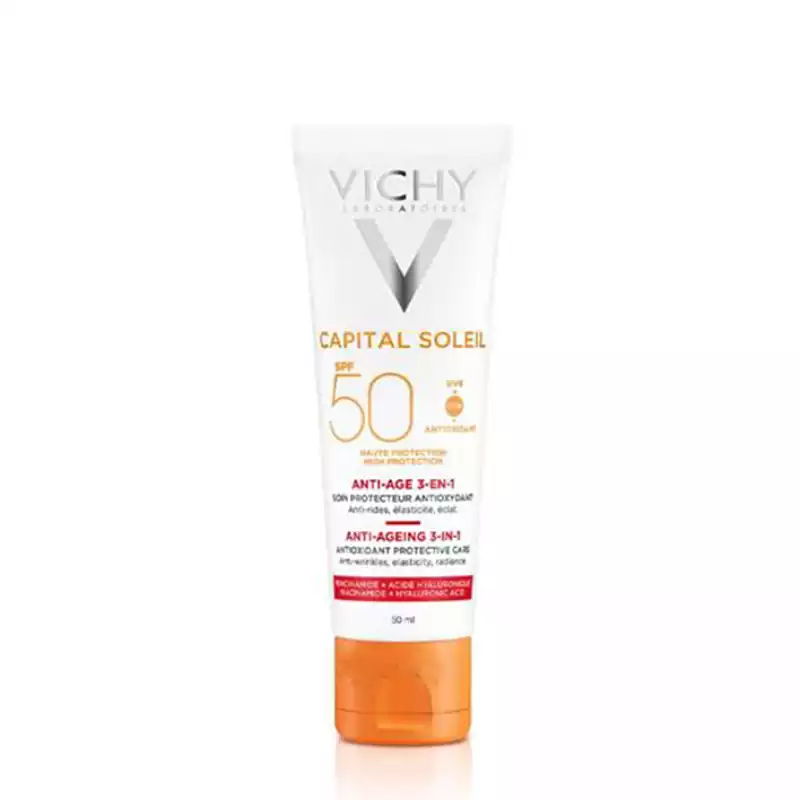 ضد آفتاب ضد چروک SPF 50+ ویشی - خرید ضد آفتاب ضد چروک SPF 50+ ویشی - قیمت ضد آفتاب ضد چروک SPF 50+ ویشی - بررسی ضد آفتاب ضد چروک SPF 50+ ویشی